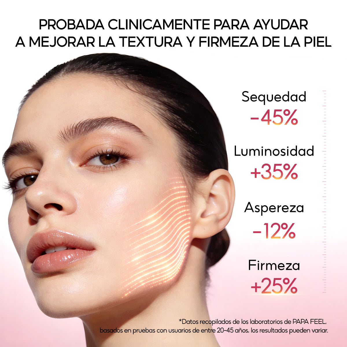 PAPA FEEL SPRAY FACIAL ROSA 3 EN 1