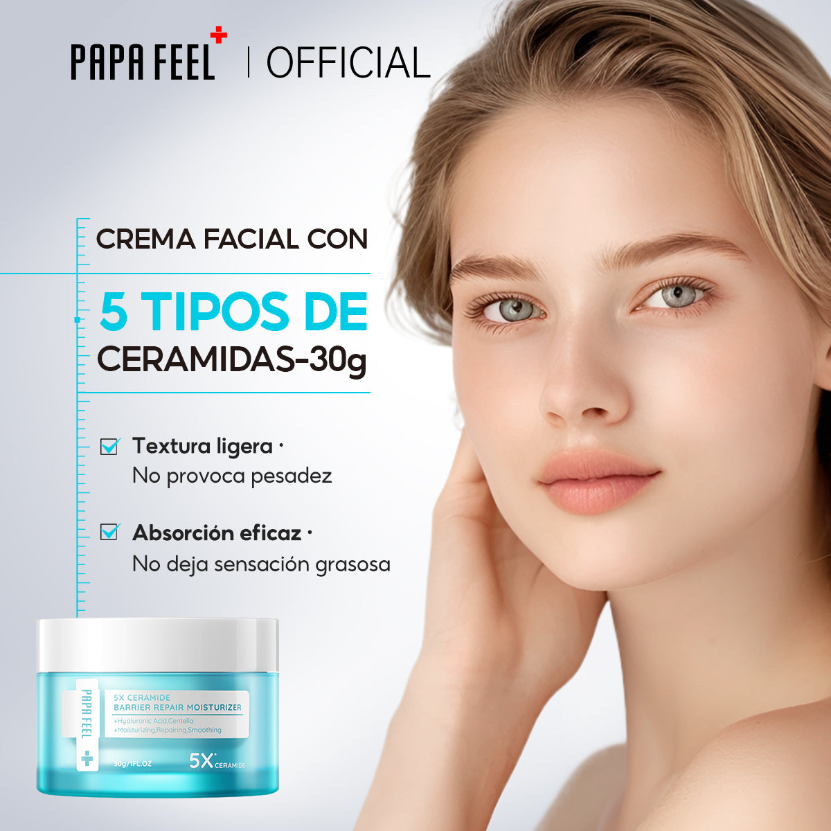 PAPA FEEL 5X CERAMIDE BARRIER REPAIR MOISTURIZER
