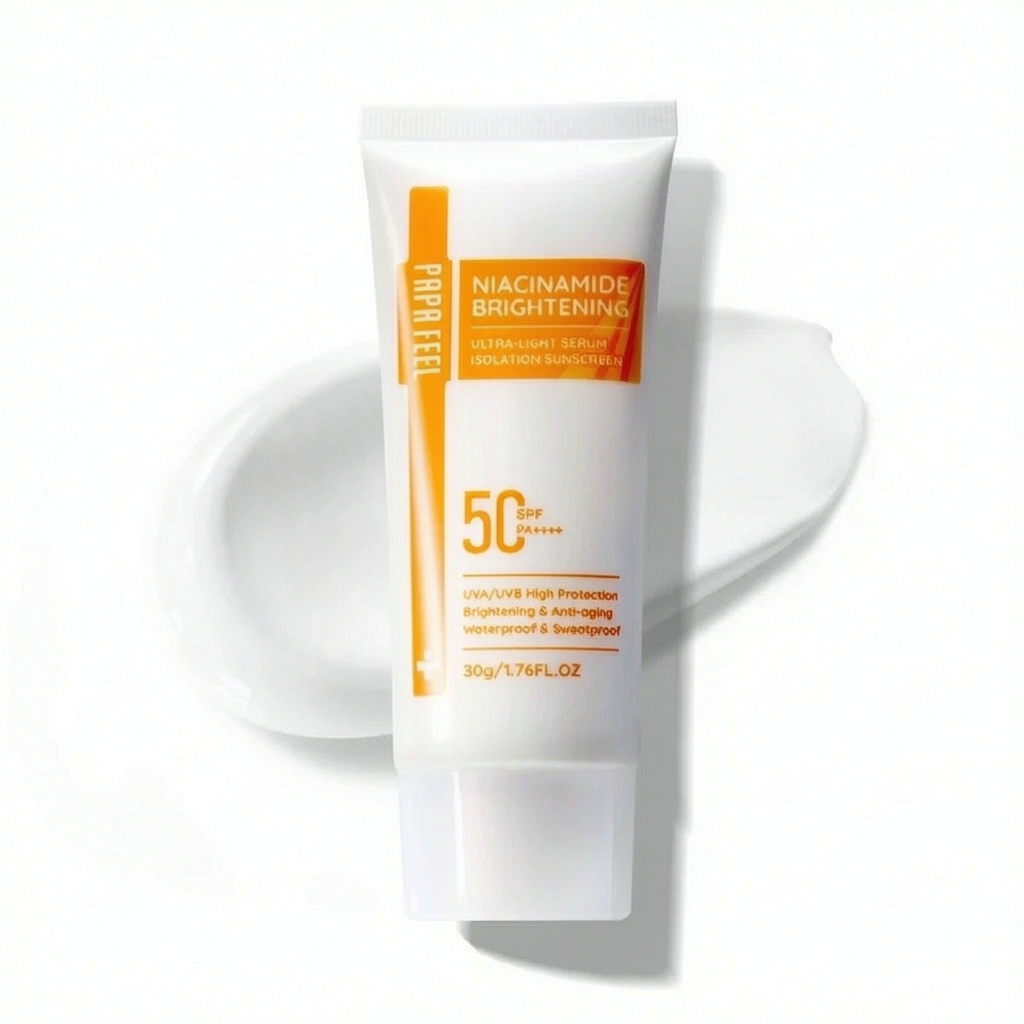 PAPA FEEL PROTECTOR SOLAR ILUMINADOR CON NIACINAMIDA SPF50 PA++++