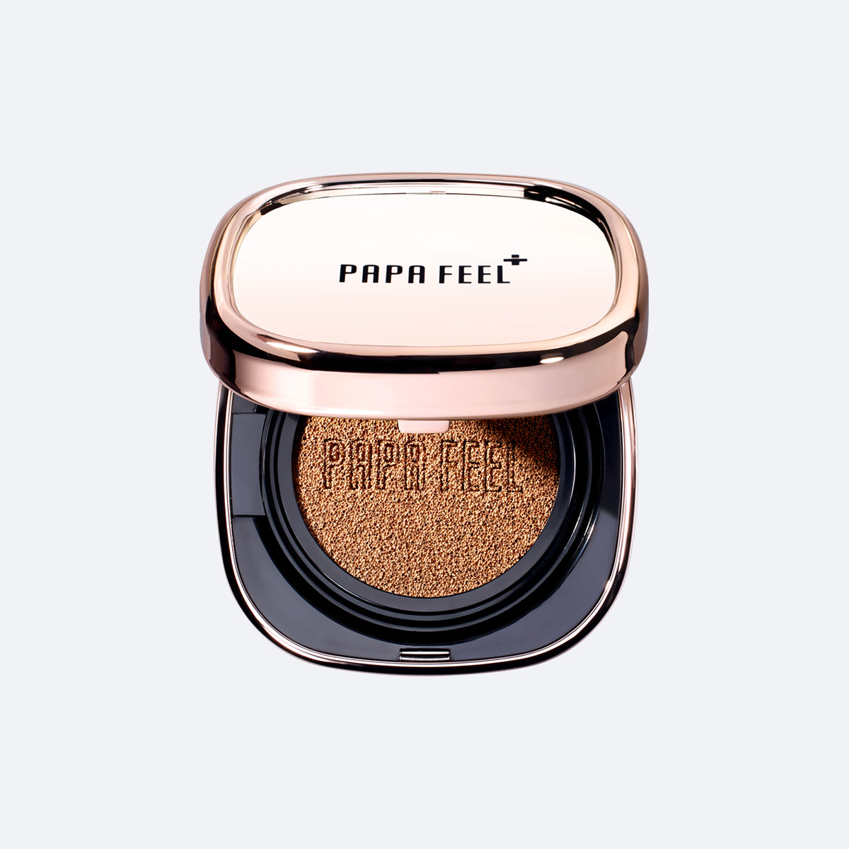 PAPA FEEL BASE DE MAQUILLAJE LUMINOSA NUTRITIVA CON ACABADO MATE Y COJÍN DE AIRE 12g
