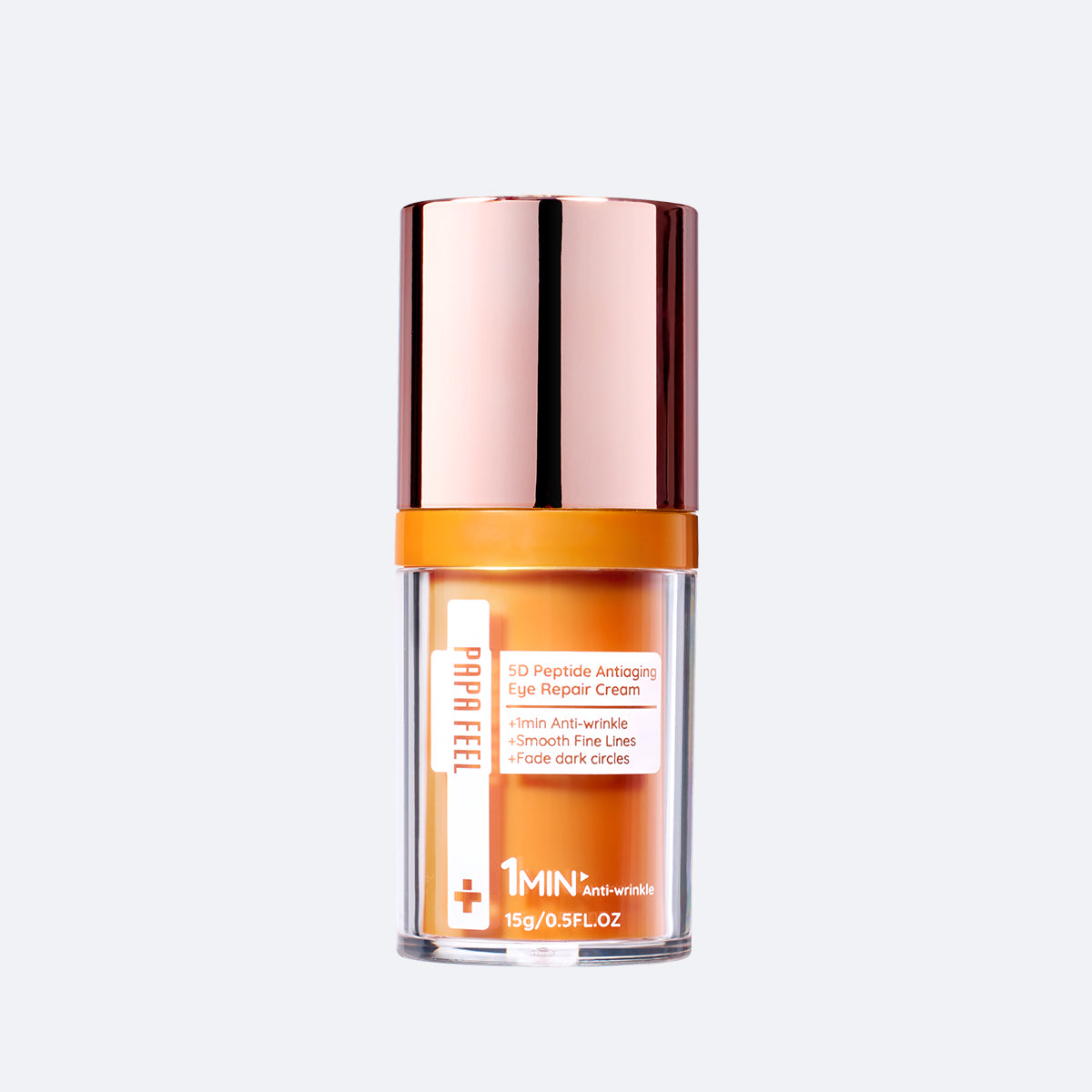 PAPA FEEL CREMA REPARADORA DE OJOS ANTIEDAD CON PÉPTIDOS 5D 15g