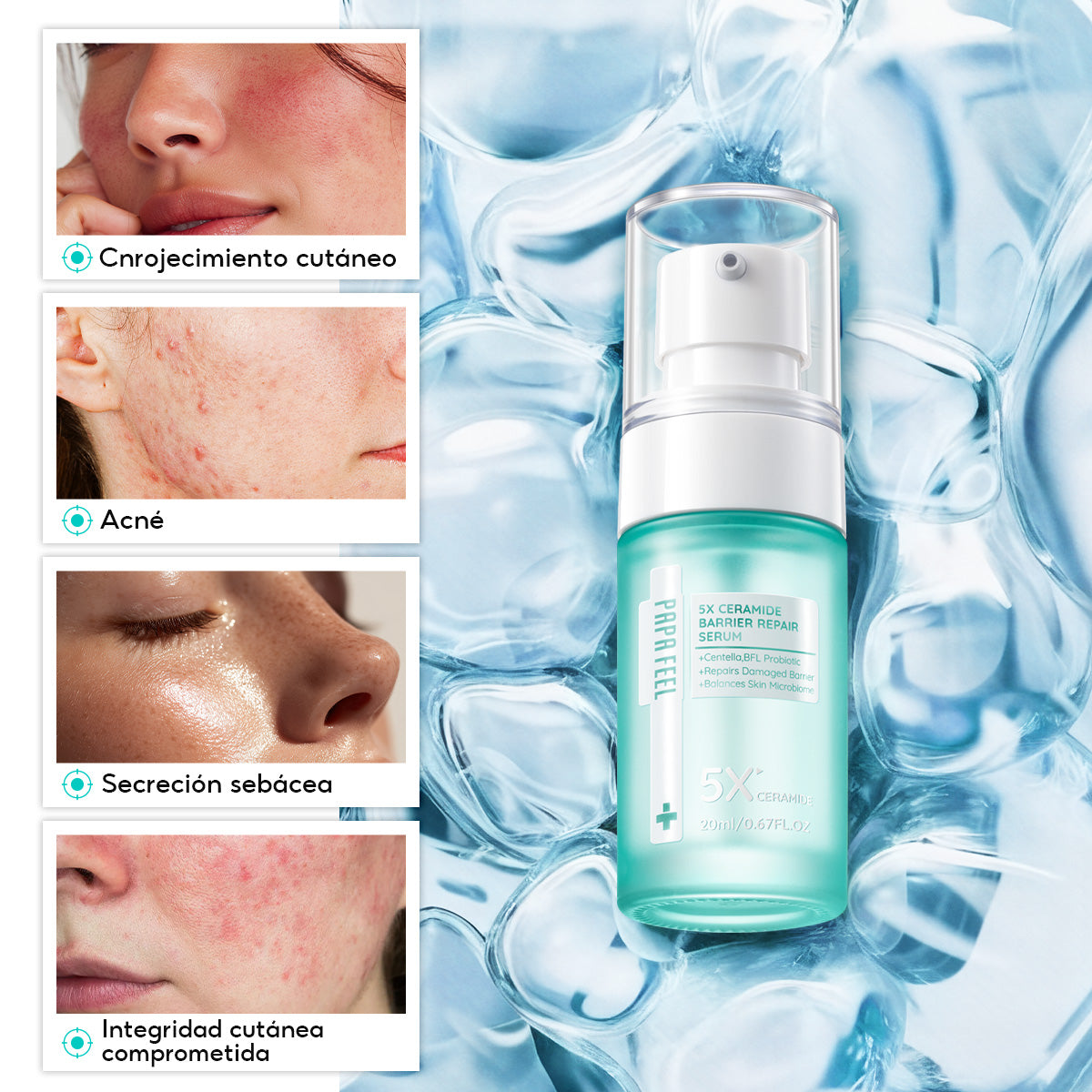 PAPA FEEL 5X CERAMIDE BARRIER REPAIR SERUM