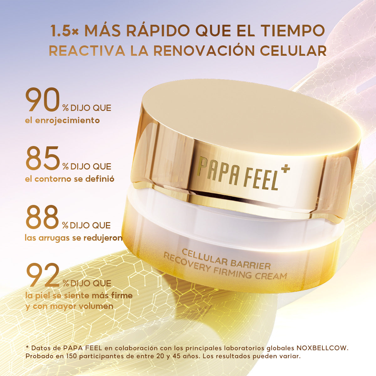 PAPA FEEL CREMA REAFIRMANTE REPARADORA DE LA BARRERA CELULAR 50g
